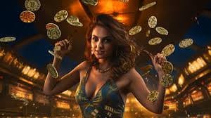 Live Dealer ဂိမ်းတွင် တိုက်ရိုက် ကာစီနို ဒိုင်လူကြီးနှင့် ကစားနေသောမြင်ကွင်း